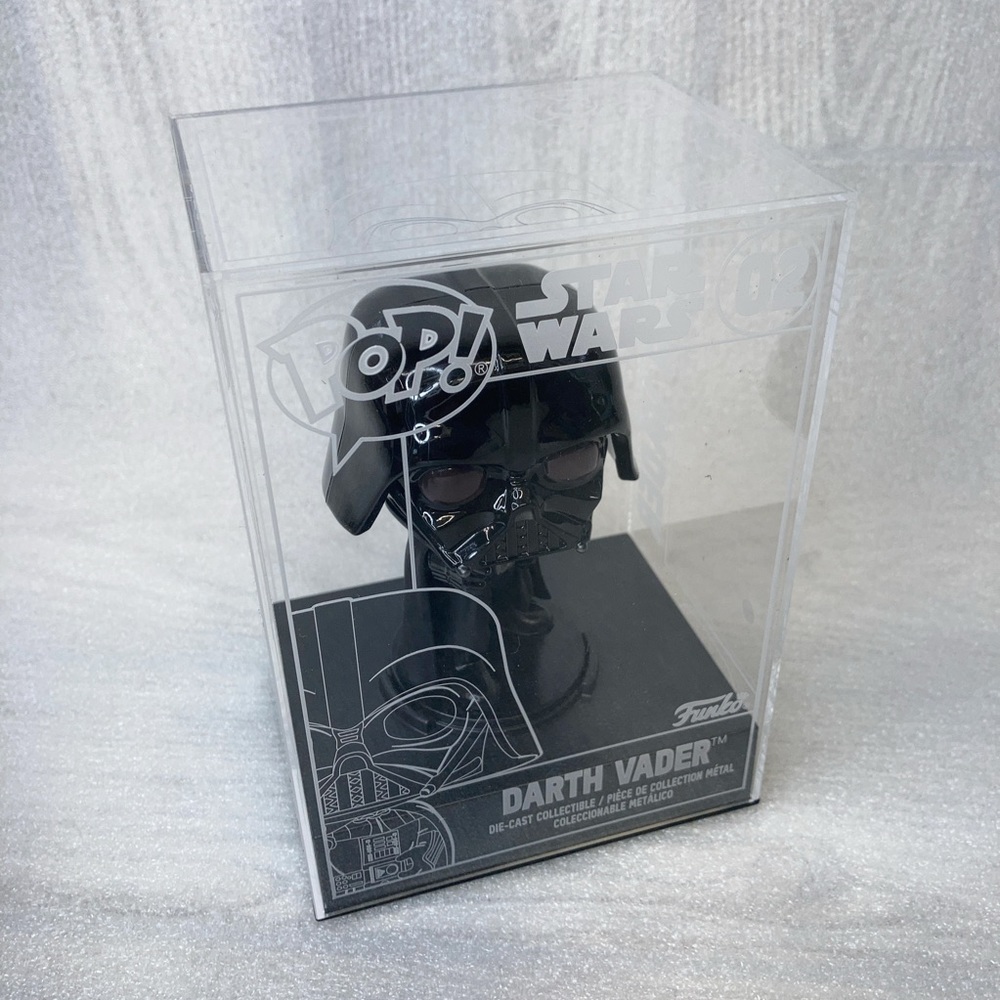 Funko Pop! Die-Cast Star Wars DARTH VADER #02 Funko Shop Exclusive Black